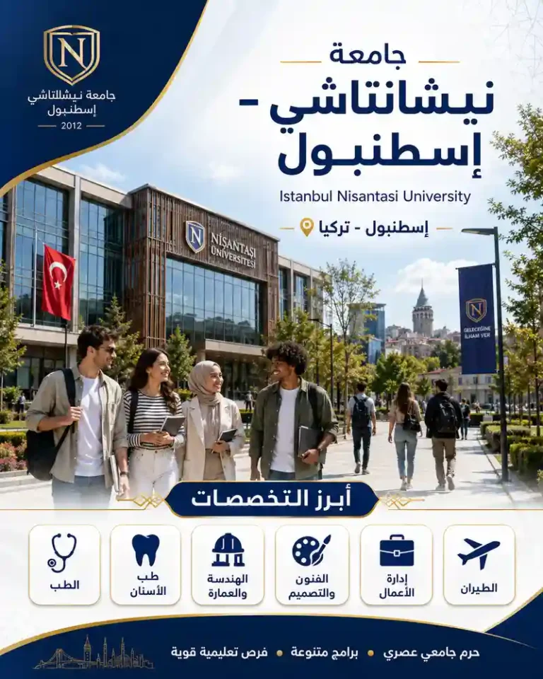 جامعة نيشانتاشي اسطنبول | الرسوم والتخصصات ودليل القبول لعام 2026